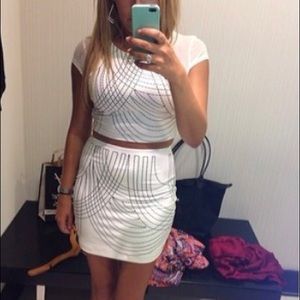 2 Piece Cream Bebe Set - EUC